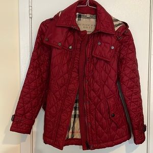 Burberry quilted jacket